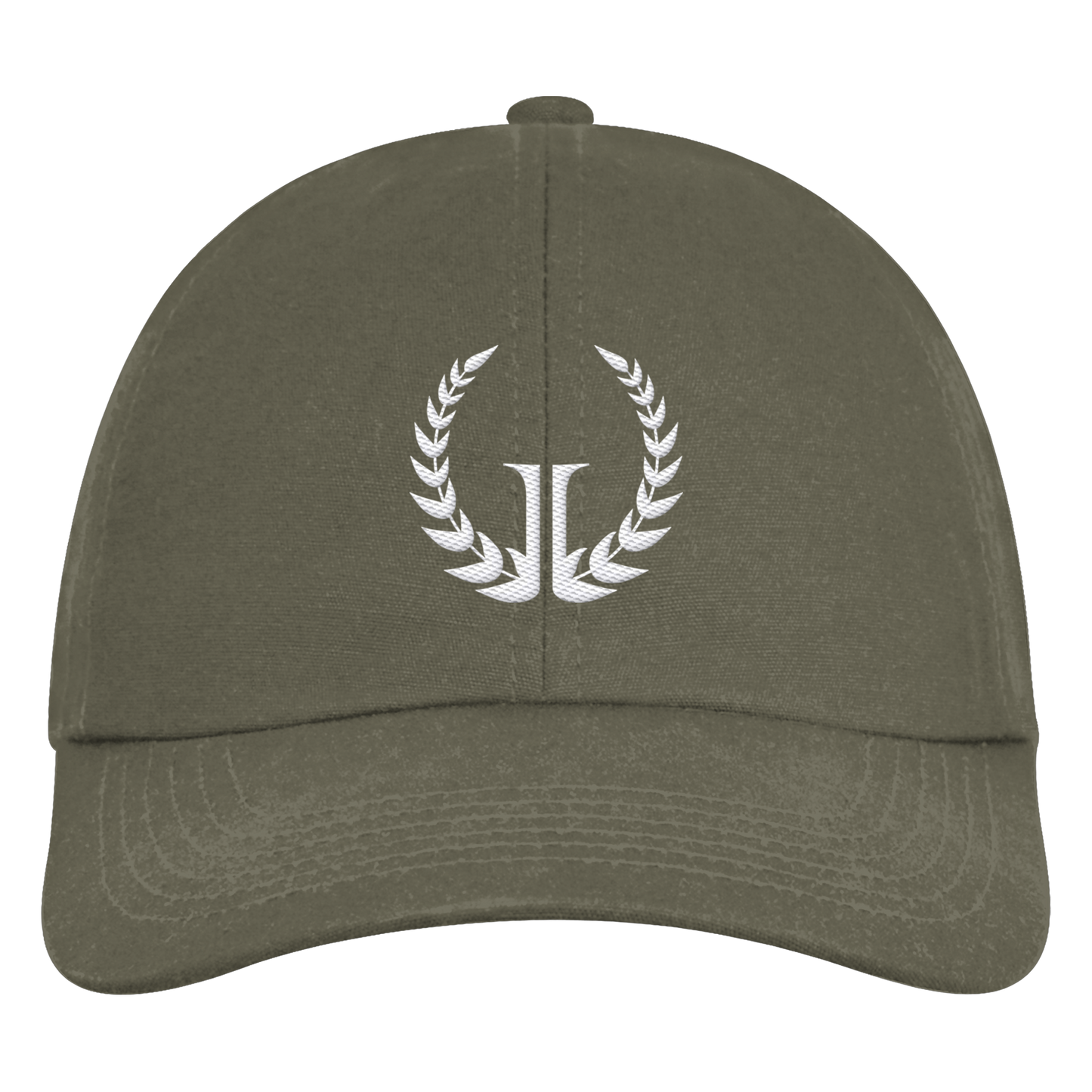 WEISSES LOGO - Bio 6-Panel Cap (Stick)