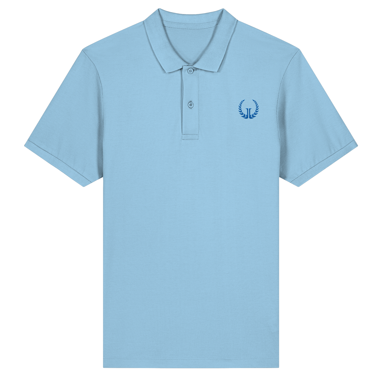 BLUE LOGO - Slim Fit Organic Poloshirt (Stick)
