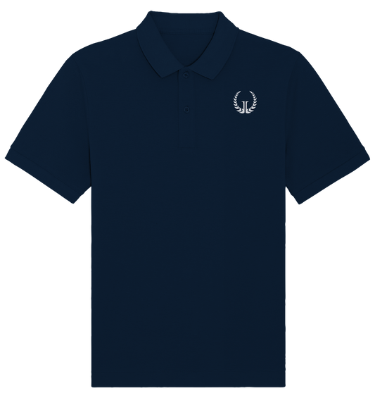 WHITE LOGO - Organic Poloshirt (Stick)