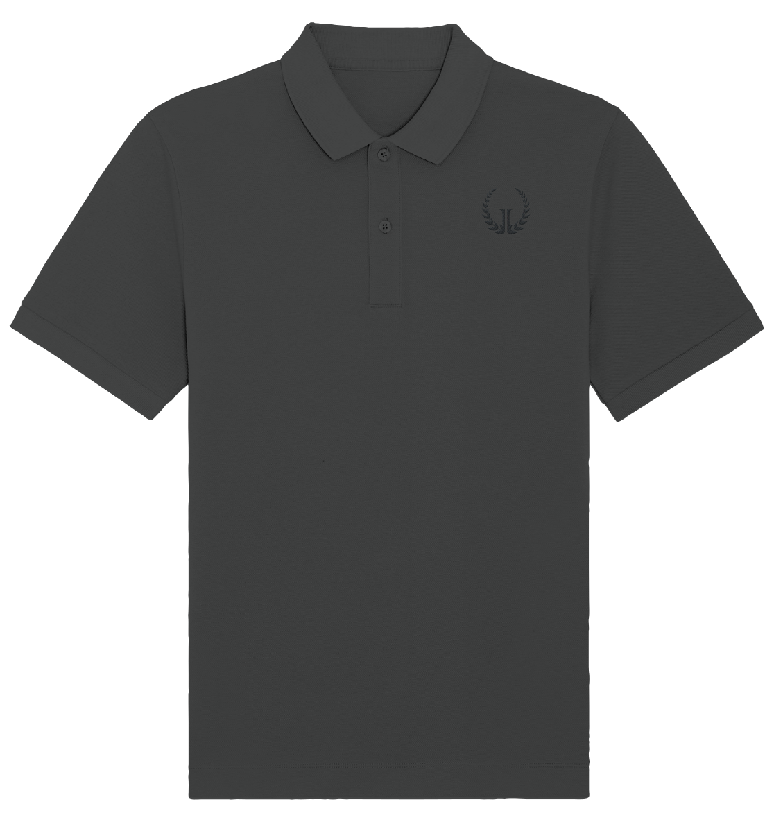 BLACK LOGO - Organic Poloshirt (Stick)