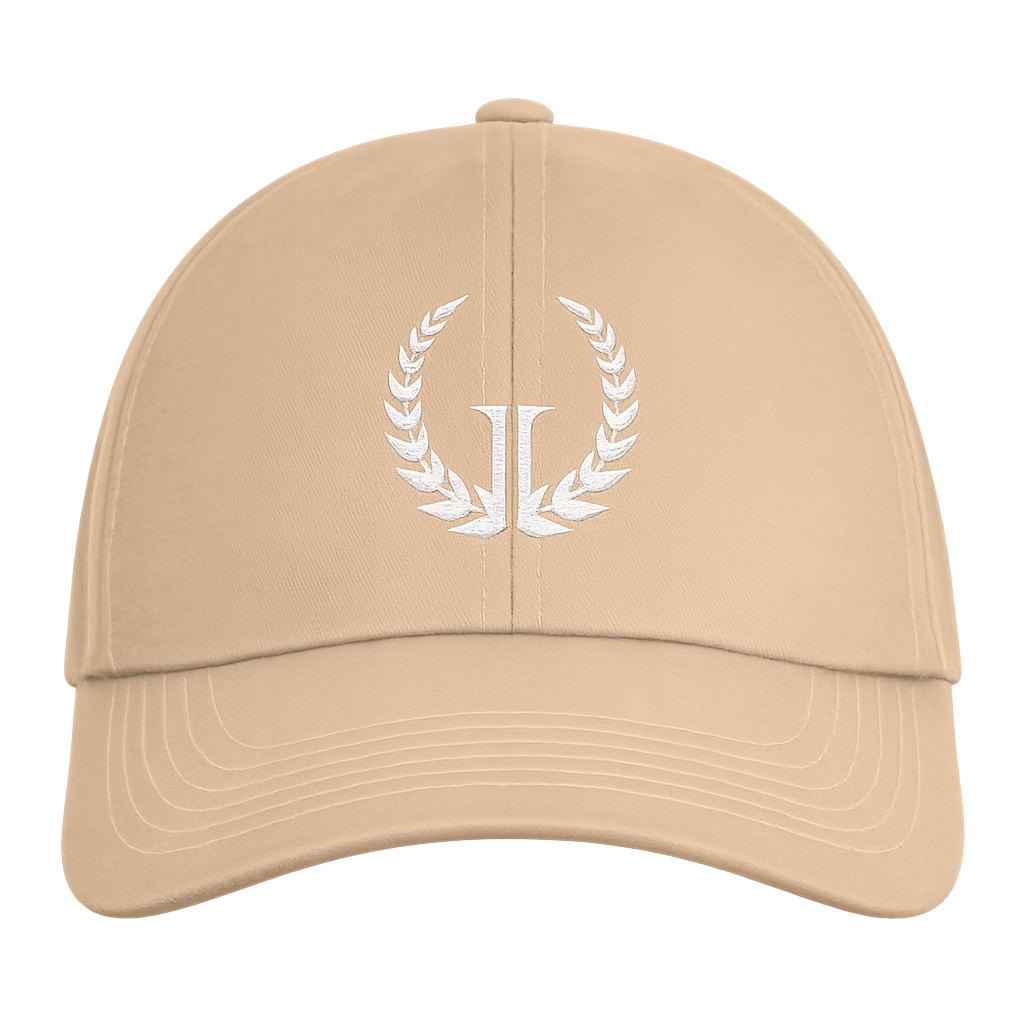 WEISSES LOGO - Bio 6-Panel Cap (Stick)