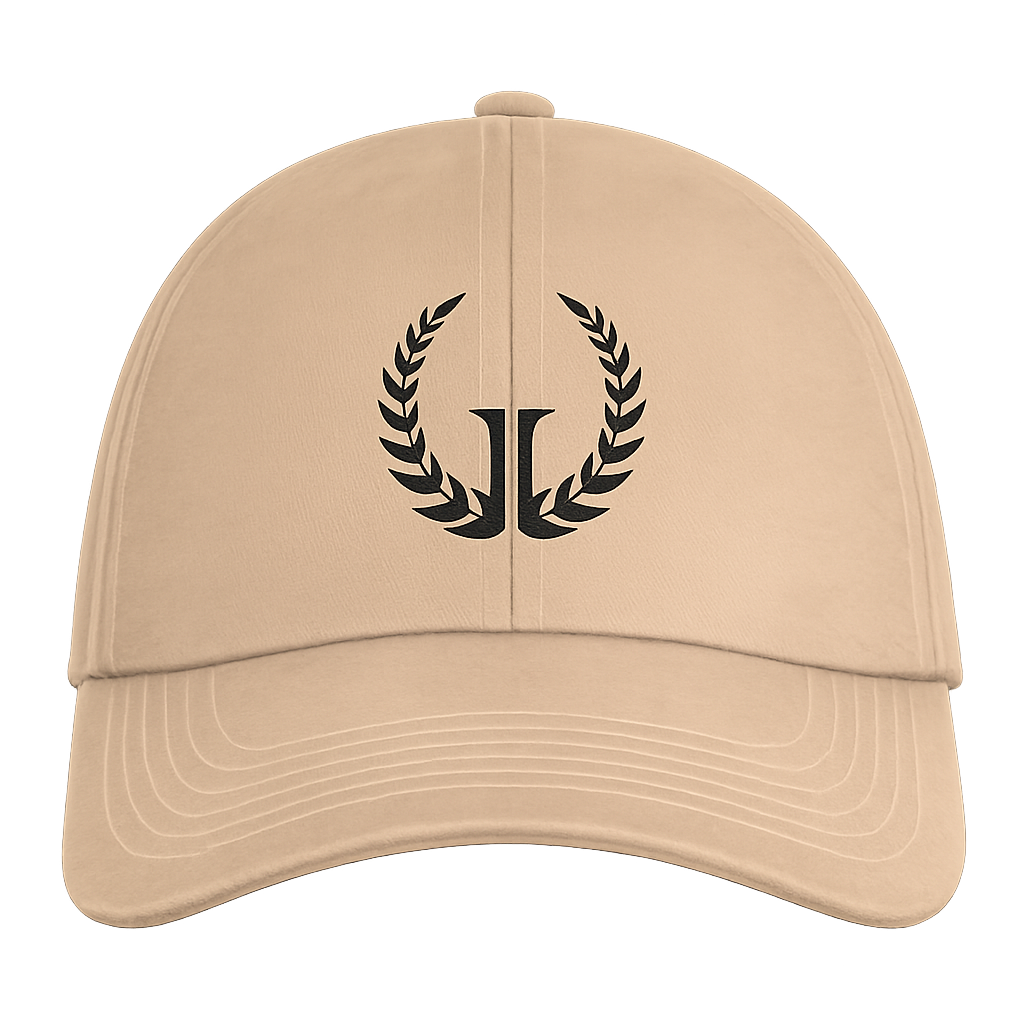 SCHWARZES LOGO - Bio 6-Panel Cap (Stick)
