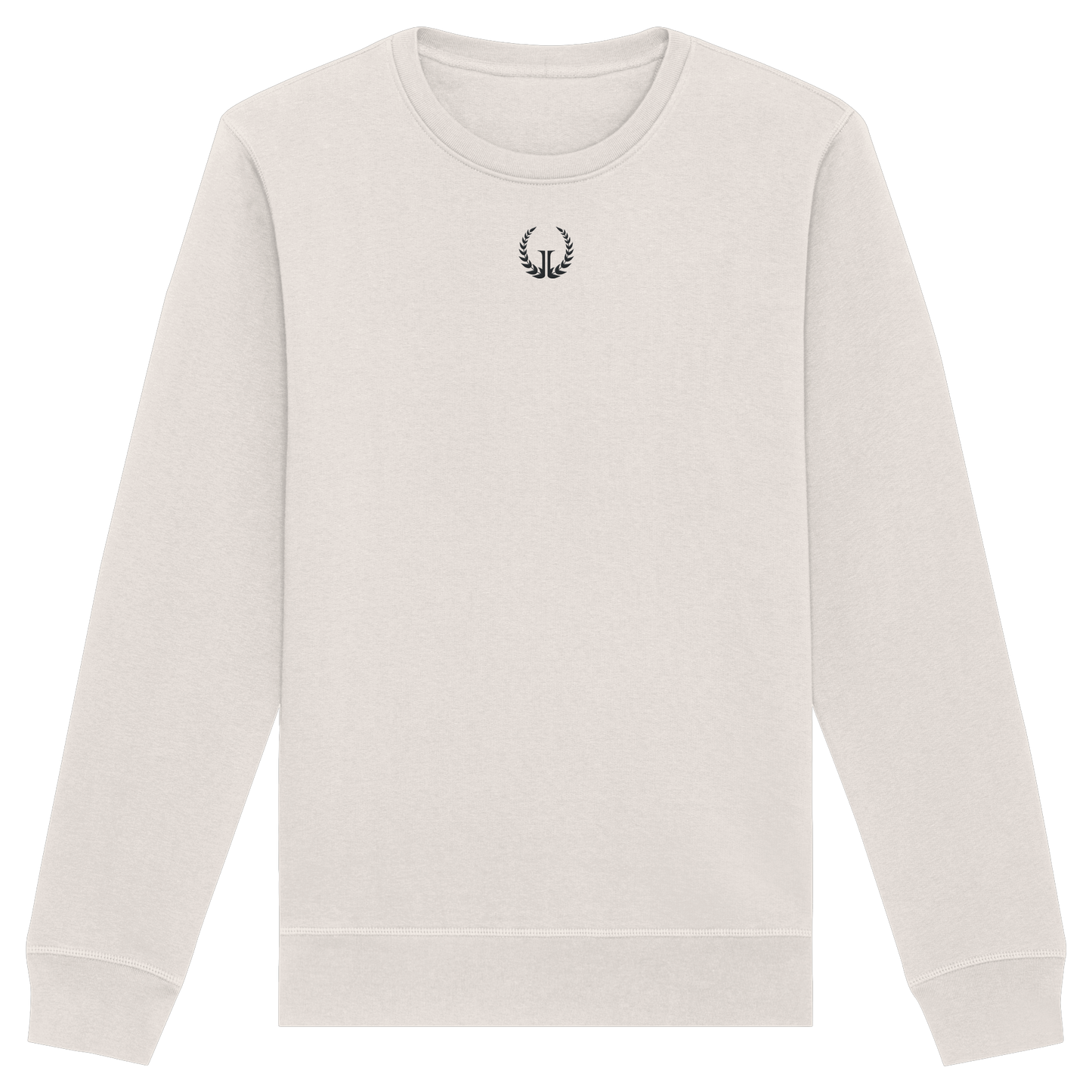 BLACK LOGO -  Organic Basic Unisex Sweatshirt