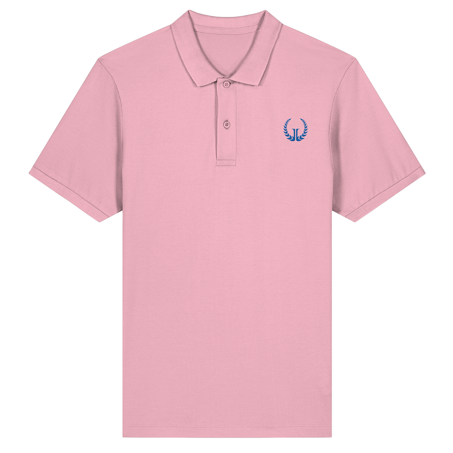 BLUE LOGO - Slim Fit Organic Poloshirt (Stick)