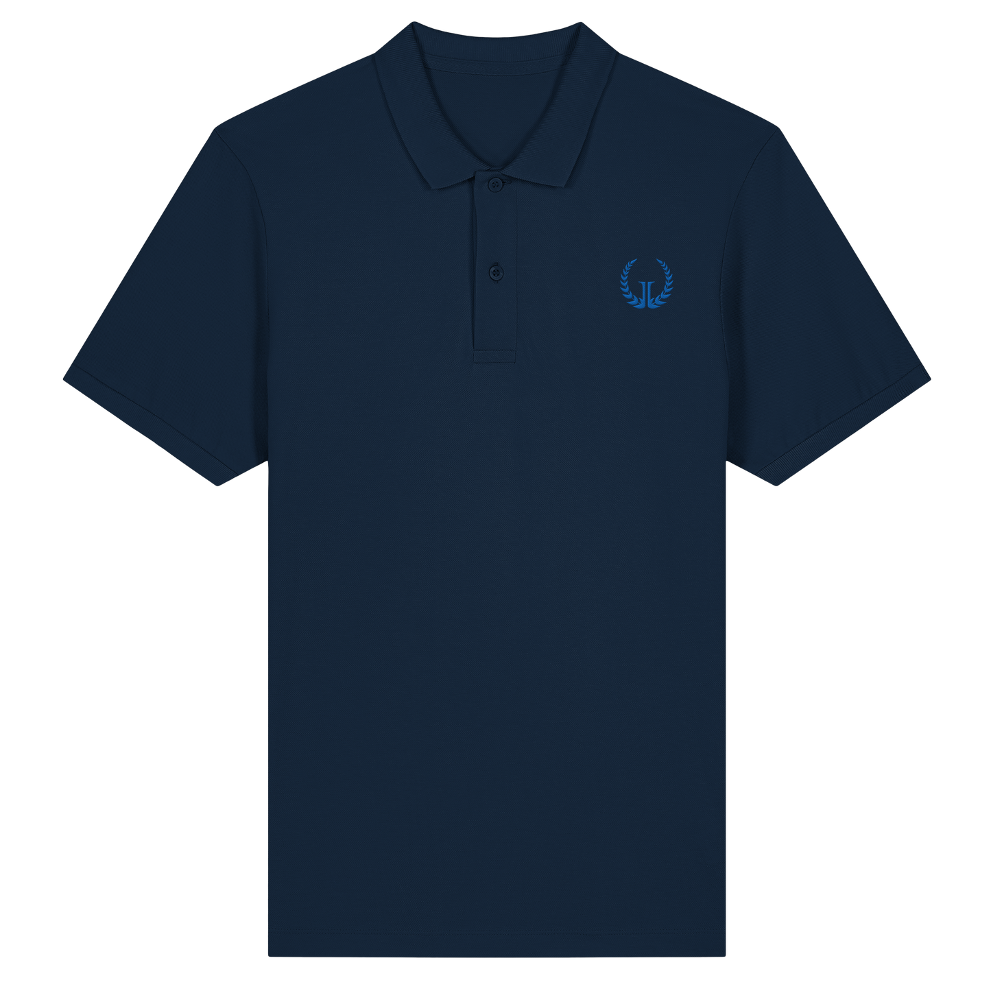BLUE LOGO - Slim Fit Organic Poloshirt (Stick)