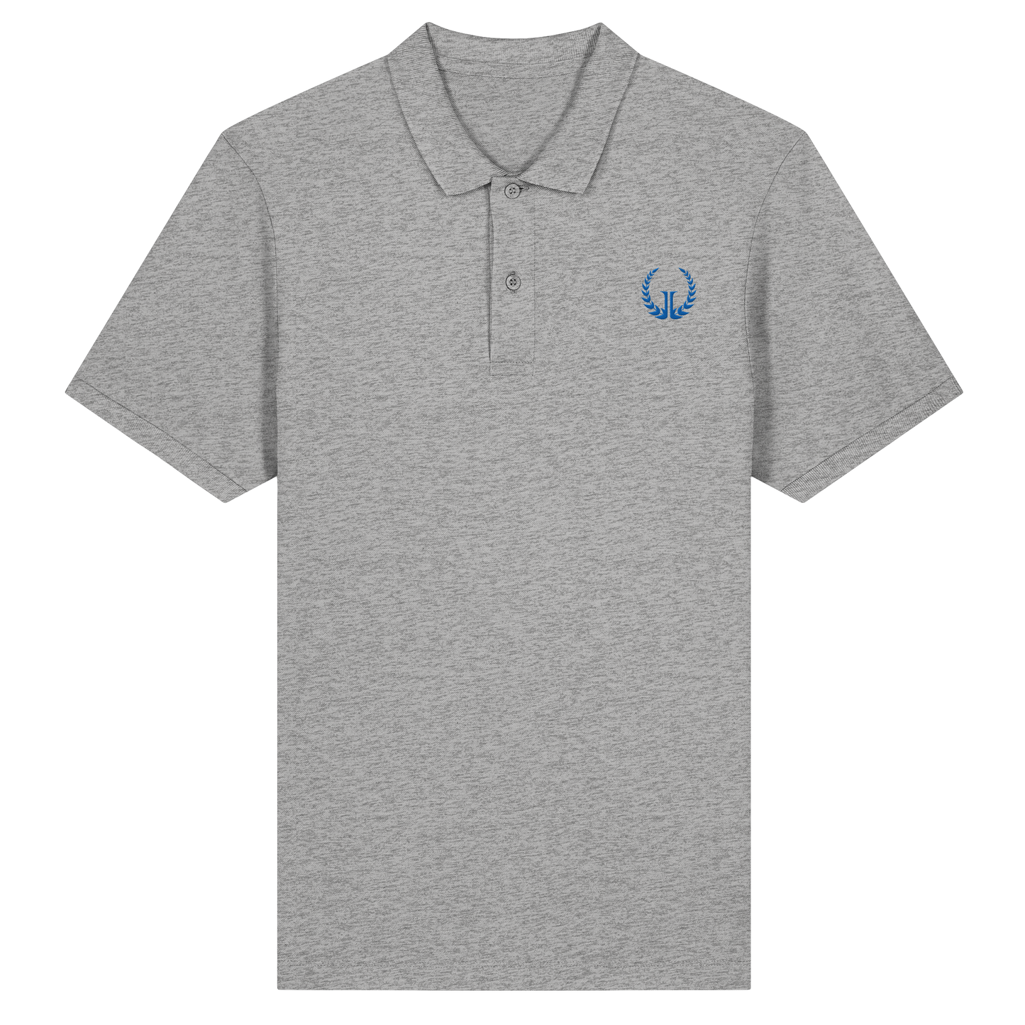 BLUE LOGO - Slim Fit Organic Poloshirt (Stick)