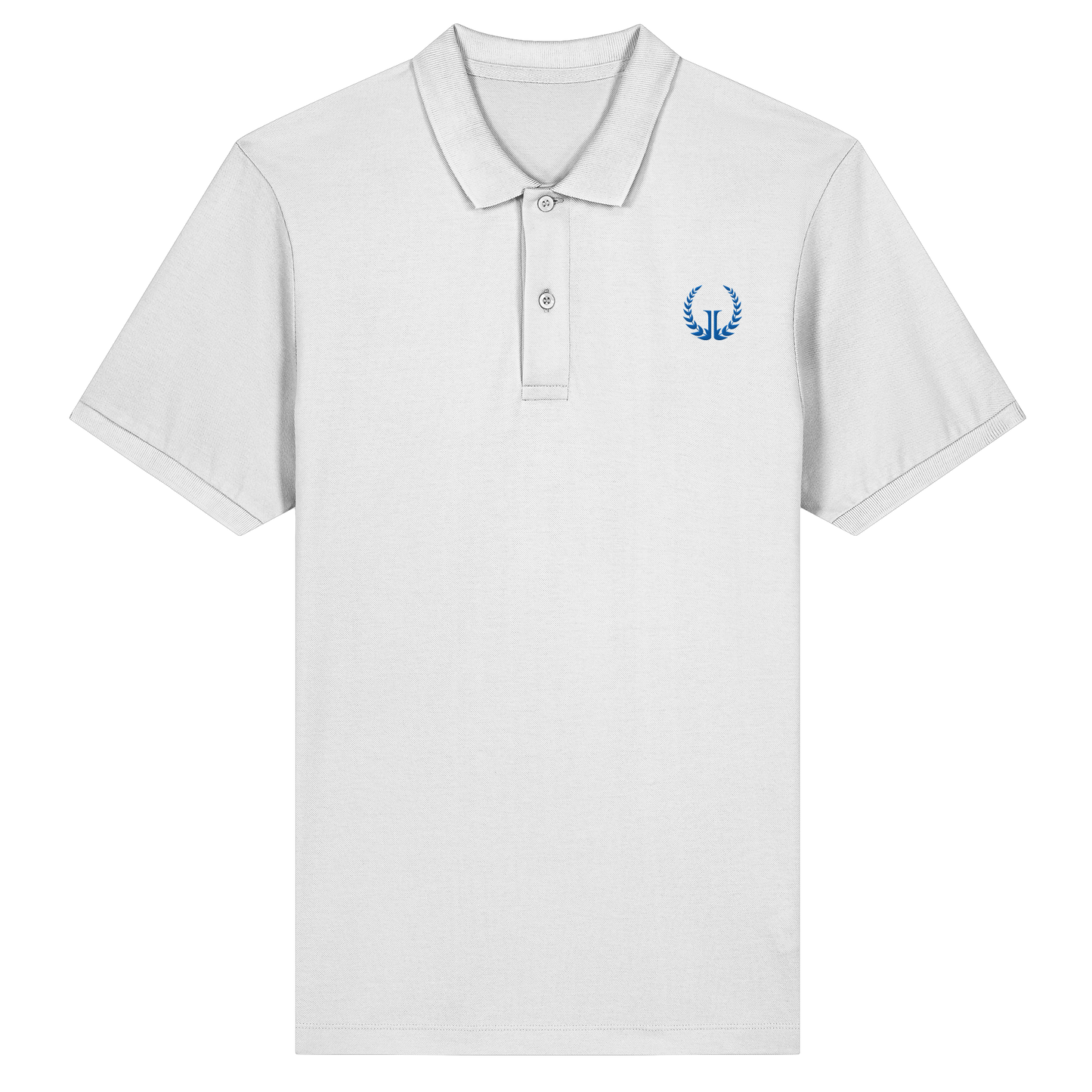 BLUE LOGO - Slim Fit Organic Poloshirt (Stick)