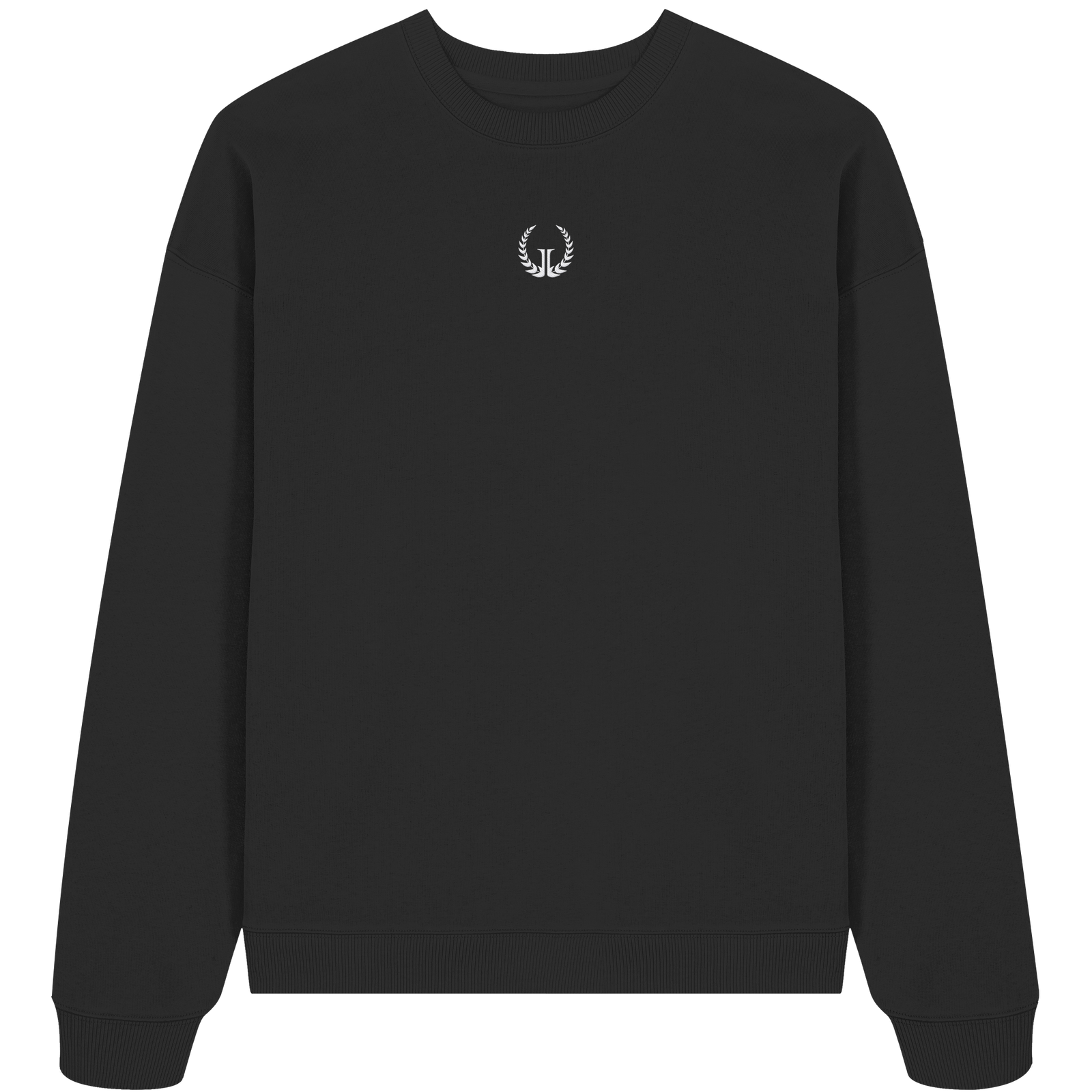 Organic Oversized Sweatshirt – Crest Edition