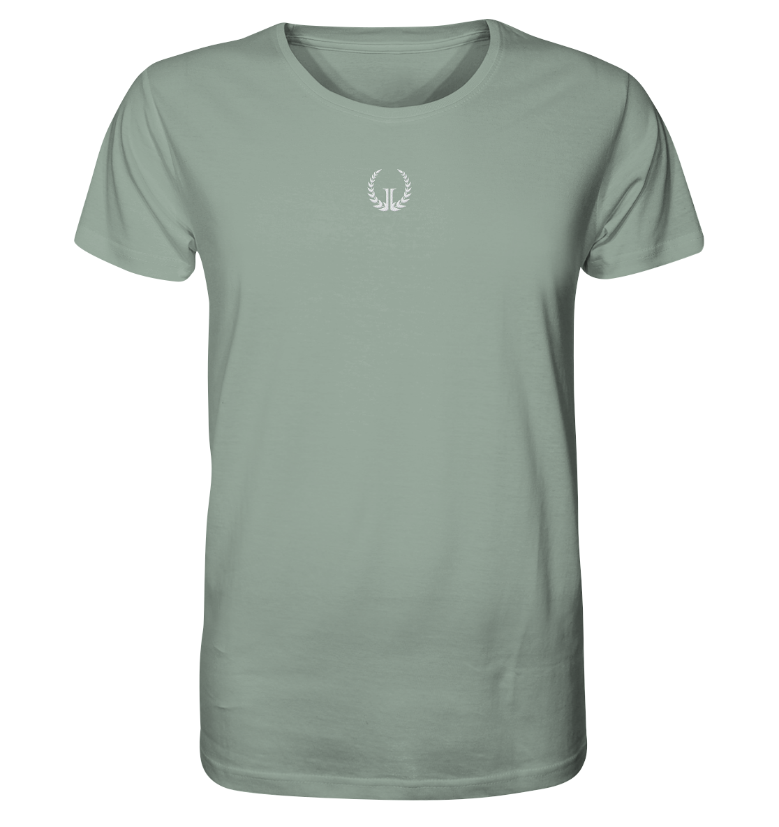 WHITE LOGO - Organic T-Shirt (Stick)